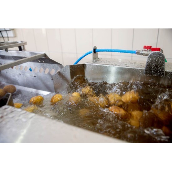 SYM-300 Vibrasyon Konveyörlü Sebze Yıkama Makinesi